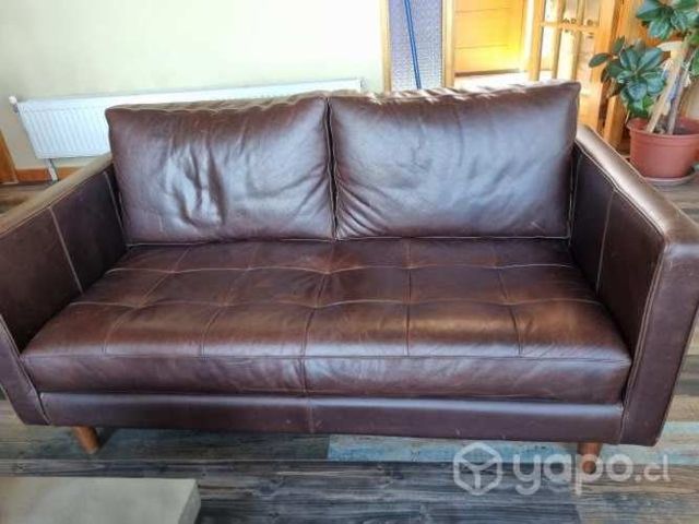 Sofá de cuero