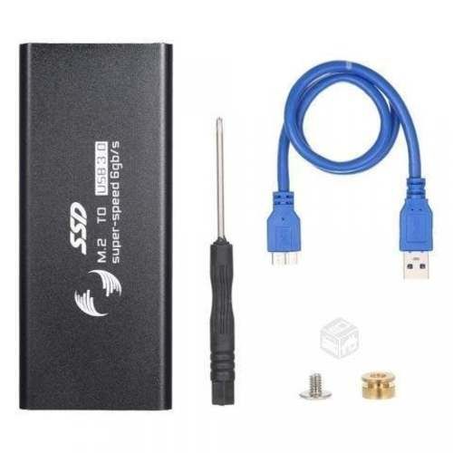 Adaptador Case Cofre Disco SSD NGFF M.2 a Usb 3.0