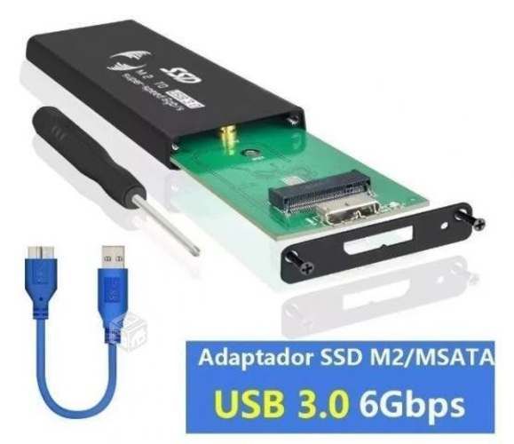 Adaptador Case Cofre Disco SSD NGFF M.2 a Usb 3.0