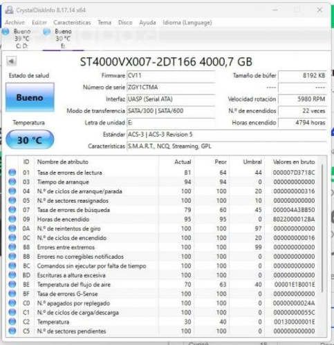 Disco duro externo 3.5&quot; 4TB Seagate cofre USB3.0