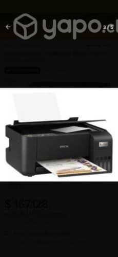 Impresora multifuncional Epson EcoTank L3210 negra