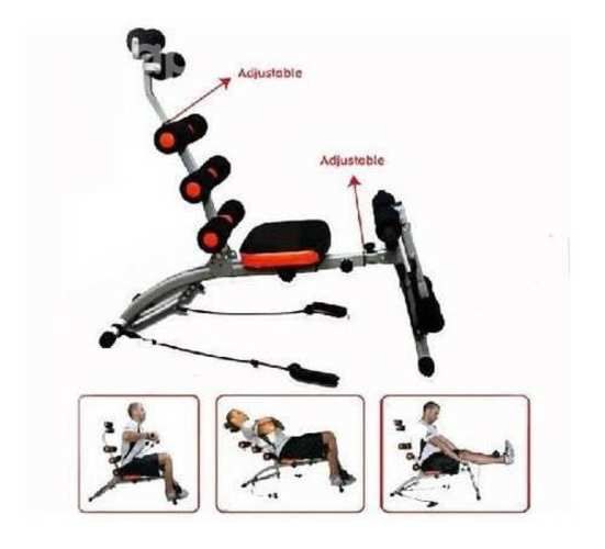 Banca Abdominal Brazos Multifuncional 6 En 1 Six