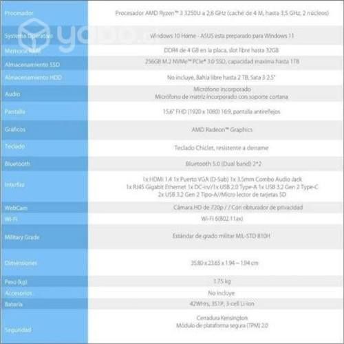 Notebook ASUS Expertbook L1