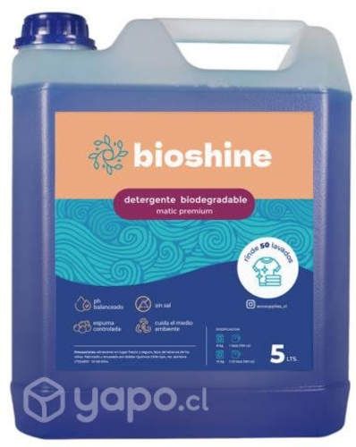 Detergente Biodegradable Premium 5L
