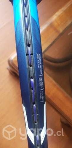 Raquet Yonex Ezone ACE 1 uso, encordado, funda, an