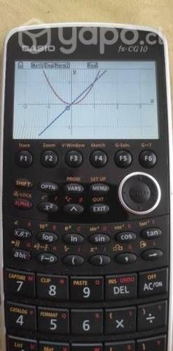 Calculadora Casio fx-CG10. Pantalla a color.