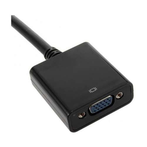 Adaptador display port macho a vga hembra, 10 cms