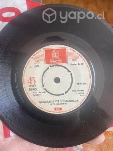 Disco vinilo 45" Inti Illimani