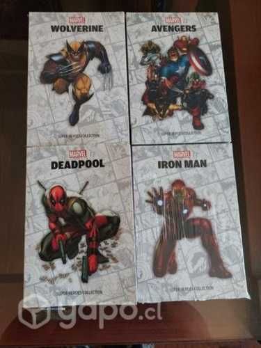Libros MARVEL, 4 historias cada uno