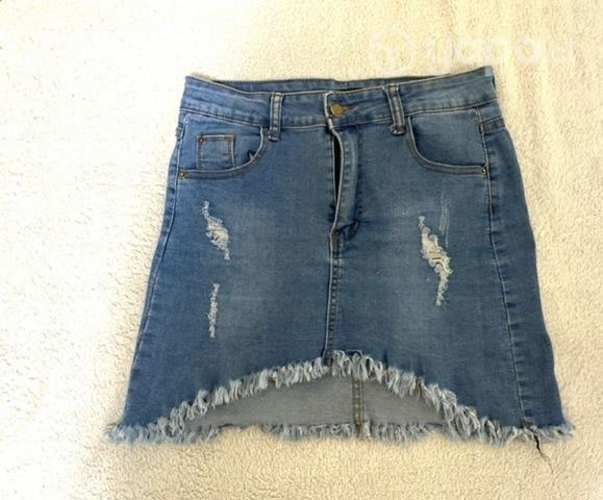 Falda mezclilla