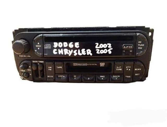 Radio Dodge Chrysler 2002-2006 AM-FM/ CD/ Cassette