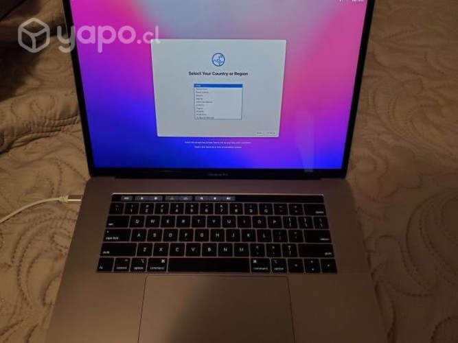 Macbook Pro 15' Retina Touch Bar 2018, 32gb Ram, 5