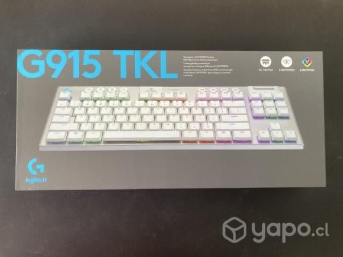 Logitech G915 TKL RGB Inalambrico Blanco