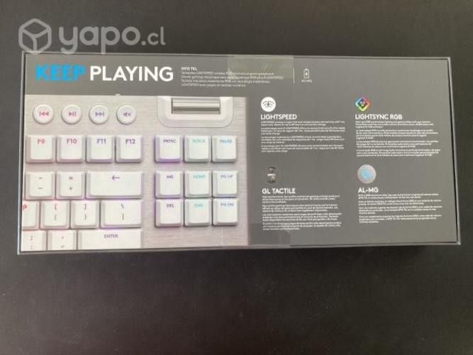 Logitech G915 TKL RGB Inalambrico Blanco