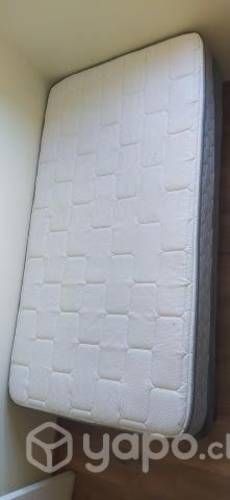 Cama de Plaza y Media + Colchón
