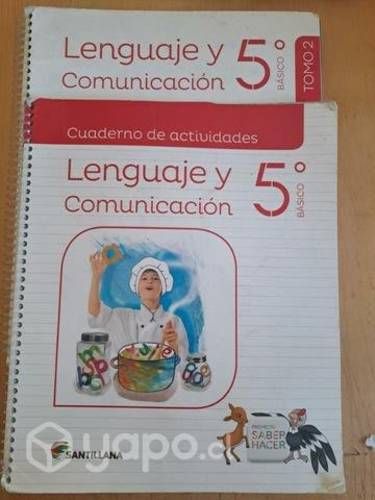 Se venden libros Santillana 5to básico