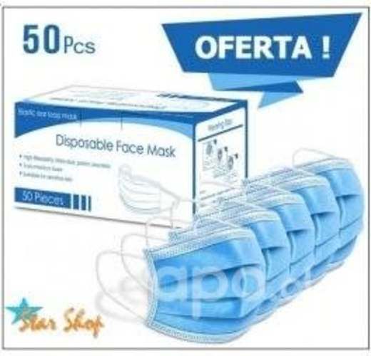 Caja mascarillas desechables 3 capas