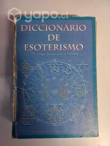 Diccionario de Esoterismo traído de USA