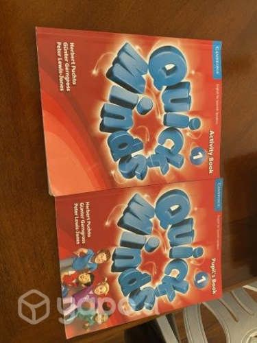 Libro ingles 1 básico quick minds