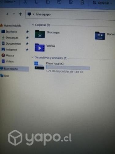 Notebook Dell I7, Disco 2Tb, Ram 8gb