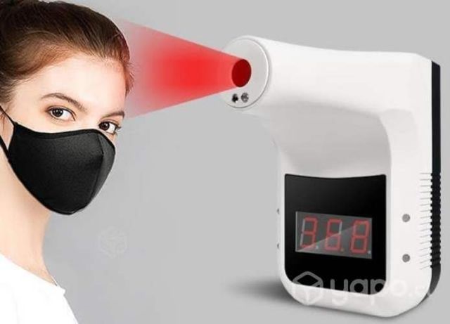 Termómetro Sin Contacto Con Voz Pared o Pedestal