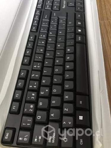 Teclado y mouse inalámbrico nuevo
