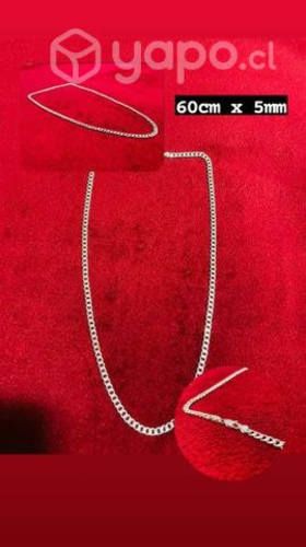 Cadenas y pulsera de plata