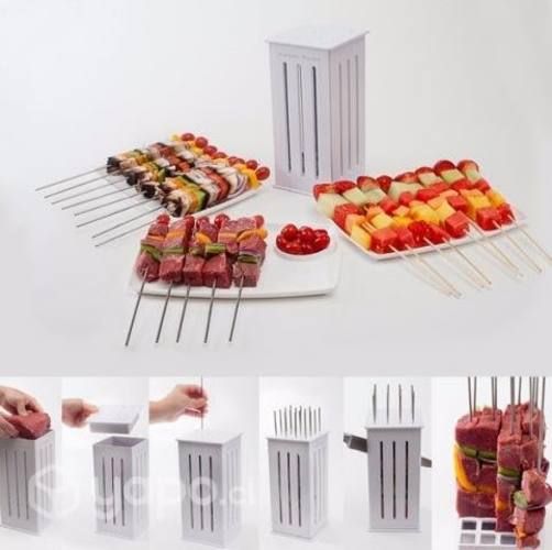 Maquina Brochetas y Anticuchos. Brochette Express