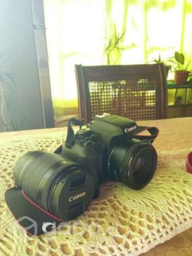 Camara Cannon T6i + Lente 50mm +Lente 18-55+Extras