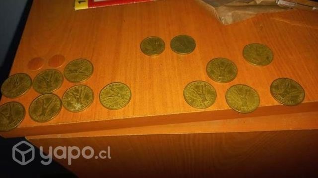 Monedas de 10 pesos angel de la libertad