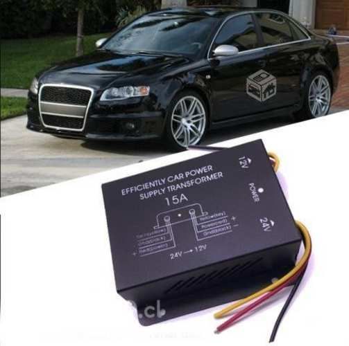 Inversor Conversor Transformador 24V a 12V de 15A