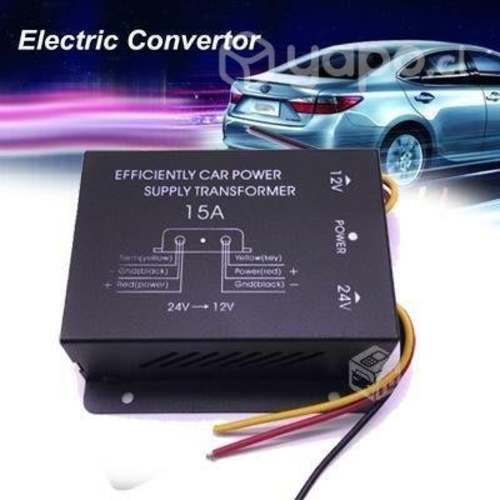 Inversor Conversor Transformador 24V a 12V de 15A