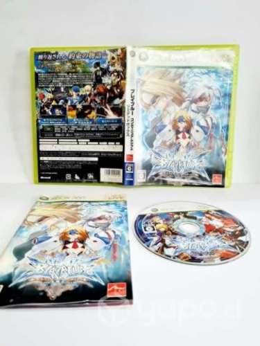 BlazBlue Continium Shift Xbox 360 usado japonés