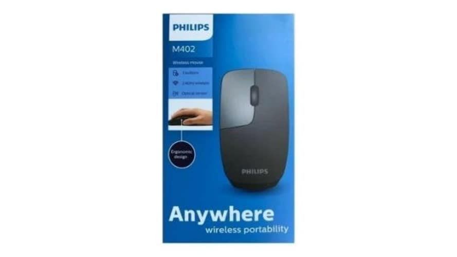 Mouse Inalámbrico Philips M402 Black