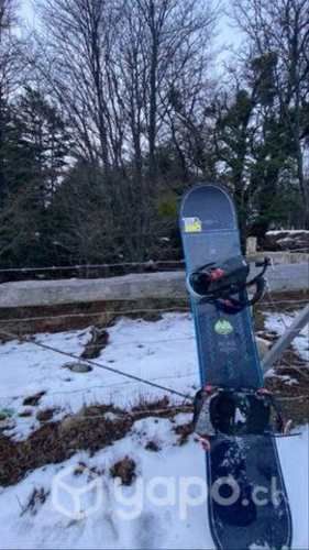 Equipo completo de snowboard