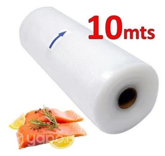 Rollo de Bolsa 10mts x 28cm Para Sellar al Vacio