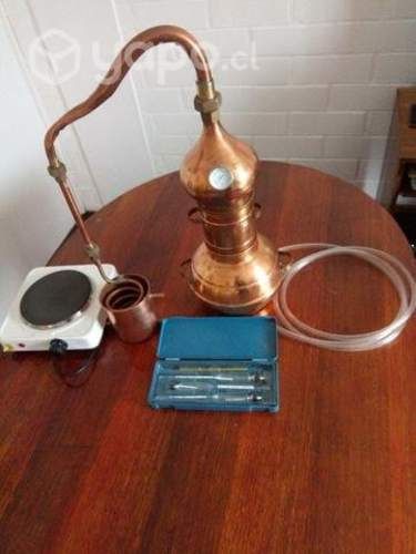 Alambique de cobre 3 litros