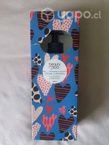 Crema corporal elastina y vitamina C