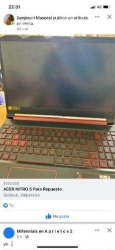 ACER NITRO 5 para repuesto