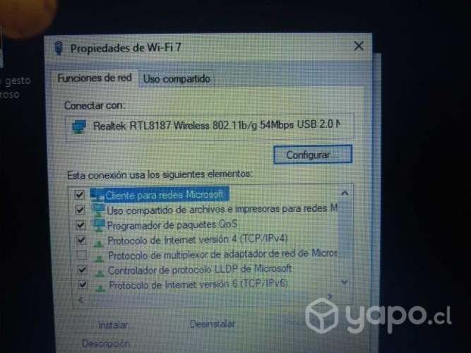 Tarjeta inalambrica wifi ulink 2 watts