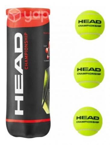 Pelotas De Tenis Head Champions (3 Unidades)