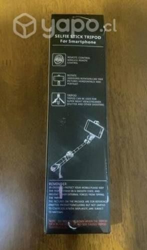 Bastón selfie y trípode