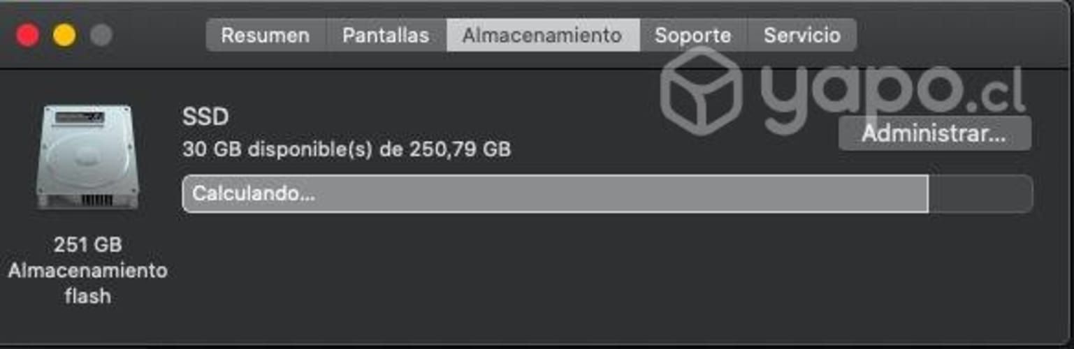 MacBook Air 13 pulgadas, Intel core i7