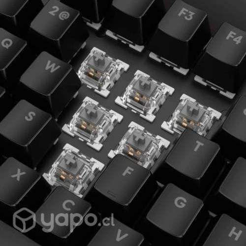Teclado mecanico 100% hyperx alloy fps rgb kailh