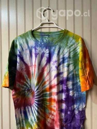Poleras diseño Tie Dye