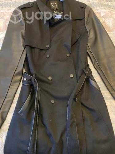 Abrigo mujer cuero Io