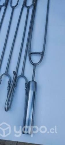 Pinchos parrillero 100% Inoxidable