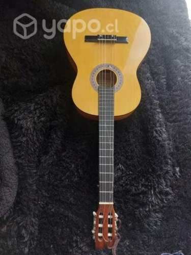 Guitarra detalle de una cuerda