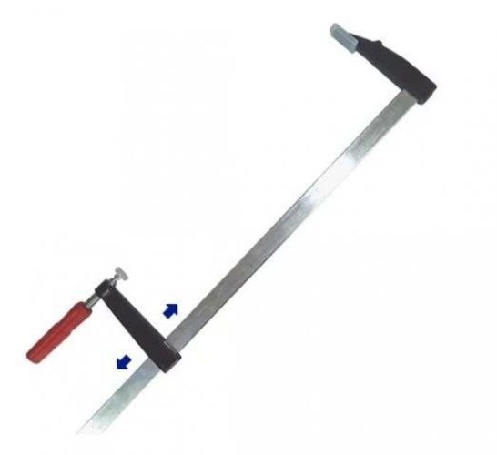 4 Prensas Sargento Carpintero 120 X800mm