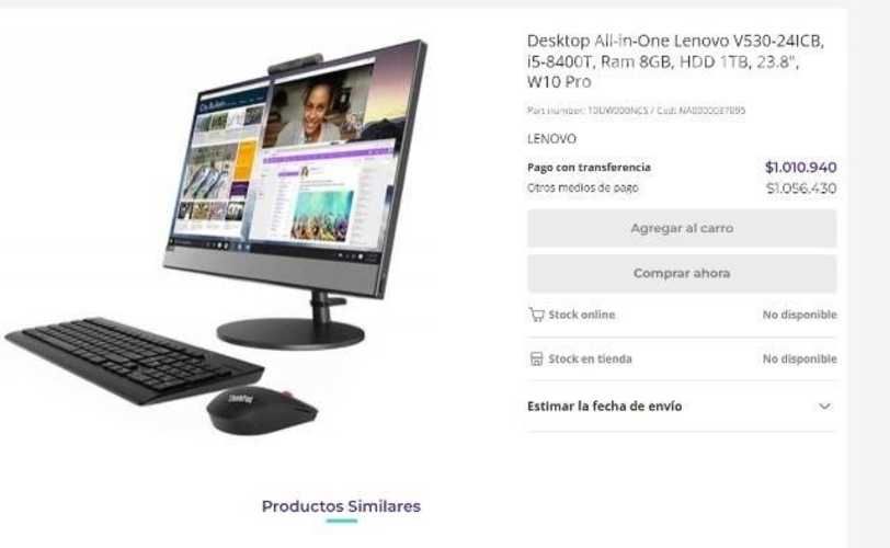 Computador de mesa